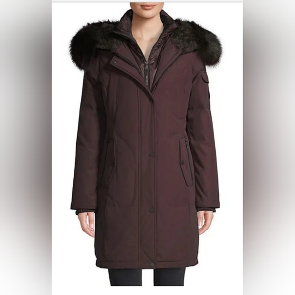 1 Madison Expedition Heritage Edition Parka Jacket Purple Pinot Like new! - Picture 12 of 13